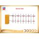 2 Fence Arm Boom Barrier Gate Traffic Barrier System With Brushless DC motor