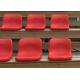 Plastic Soccer Stadium Seats With Back Support For Bleachers Customized Color