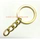 Vaiour types gold color and silver color metal split ring with chains link