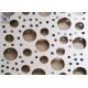 Custom Perforated Steel Sheet Decorative Expanded Metal Panel Round Hole