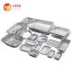 Aluminum Foil Lunch Box Length 30-600mm Width 30-600mm Convenient And Hygienic Choice