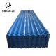 Corrugated Galvanized Steel Roofing Sheets Blue Color Corrugate Roofing Steel Sheet Tiles