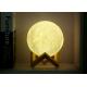 Christmas 3d light moon led lamp for gifts different size for your choice