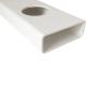 Rectangle Hydroponic Cultivation System PVC Pipe 80x30mm for Optimal Nutrition