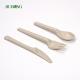 Custom Biodegradable Disposable Cutlery Sugarcane Bagasse Knife Fork Spoon