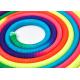 Rainbow Fluorescent Nylon Rope 10mm Polyester Braided High Strength Cord