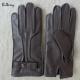 Genuine Wool Lined Mens Soft Leather Gloves Deer Skin Mens Leather Gloves