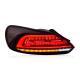 LED Taillight Assembly for Other Year Volkswagen Scirocco Modified Water Taillight