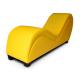 Bedroom Yellow Strong Spring 165CM Length Sex Sofa Chairs