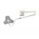 Walling Type 300W 300mm Surgical Exam Lamp 50000h Led Operation Light