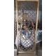 Mirror Hairline Stainless Steel Room Divider Mill Edge Customizable Size