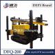Defy DFQ-200 Hydraulic DTH Hammer Shallow Water Well Bore Hole Drilling Machine Price