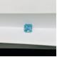 0.89ct CVD Lab Grown Blue Diamonds IGI Certified Fancy Asscher Cut
