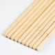 Disposable Bamboo Wooden Chopsticks 10g Straight Shape