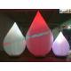 Multicolor Club Inflatable Lighting Decoration Balloon , LED RGB Light Balloon 