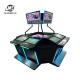 Electronic Arcade Game Table Acrylic Metal Material 8 Players 110V/220V