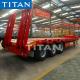TITAN 80-120 ton equipment excavator lowbed semi trailer for sale