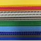 Customized Plastic Corrugated Sheet Hollow Panel Length Smooth And Matt Surface