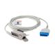 Medical Reusable Pulse Oximeter Sensor Cables Practical Stable