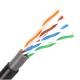 Outdoor Waterproof 305m 0.5mm CCA BC UTP Cat5e LAN Cable