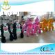 Hansel hot selling kids plush eletric motorizd  animal for shopping amusent park mall animal scooter ride led necklace