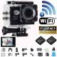 New Style W9 WIFI Action Camera 2.0LCD Full HD 1080P Camcorder CMOS Diving 30M Sports DV