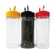 PP Flip Top  34g 135mm 230ml 8Oz Glass Spice Containers