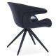 Luxury Recyclable Leather 68x71x77cm Lounge Dining Chair