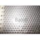 Perforated Stainless Steel Sheet Metal With Round Holes , Perforated Aluminum Sheet 