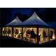 5x5m Party Promotional Exhibition Event Party Tent Black Green Red Blue