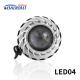 LED04 Double angel eye without fan motorcycle led headlight projector lens