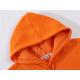 Windproof 100% Cotton 240gsm Athletic Pullover Hoodie Anti Shrink