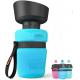 18 Oz Foldable Pet Squeeze Dog Water Bottle Travel BPA Free