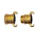 Forging Brass Hose Coupling IPS Thread x Claw-Lock Quick Coupling