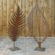 Corten Steel Rusty Metal Garden Ornaments Sculpture Leaf Shape