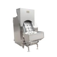 Large Capacity Onion Skin Peeling Root Cutting Machine Onion Ring Cutting Machine