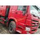 HOWO 375 Big Bucket Used Dump Truck 30T 40T Red Color 8426x2497x3395mm