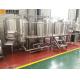 Ss Beer Microbrewery Brewing Equipment With Operation Platform For Brewpub