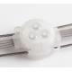 Outdoor DMX512 Paralleled RGB Light String LED Pixel Module With PC Material Shell