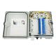 FTTH 12 Port Fiber Optic Termination Box Electrostatic Spraying