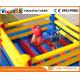 Gladiator Joust Inflatable Wrestling Boxing Ring With 0.55 MM PVC Tarpaulin Material