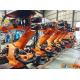 Heavy Duty Kuka Kr210 Robotic Arm With 210kg Payload Capacity Coating Dispensing Material Handling Removal Packaging
