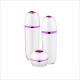 Recycable Non Spill Cosmetic Lotion Bottle PP PMMA Plastic Airless Bottle
