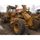 Wheel Manual Used CAT Motor Grader  140G With Ripper Triple Tine