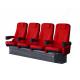 Flat Surfaces Mounting Theater Seating Chairs Contour Cushion Style Convenient