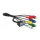 New Style 1080p HDMI to RCA AV 6RCA Converter Video Audio Adapter Cable for PC, Laptop, HDTV, DVD, VHC VCR