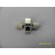 Right Angle single port RJ45 shielded connector without transformer , with Led RJ45 15.75mm