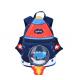 Rocket Shape SBR Children Backpack 3D Neoprene Education Bag 31 * 24 * 15 Cm