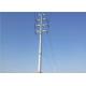 33kv Electrical Steel Tubular Tower Pole Galvanized Power Transmission Line