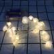 Christmas Themed Dewdrop String Light Decor 6.5FT 20LED Gift Boxes Santa Claus Christmas Trees for Window Porch Stair Bar